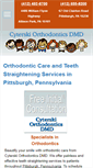 Mobile Screenshot of cyterskiorthodontics.com
